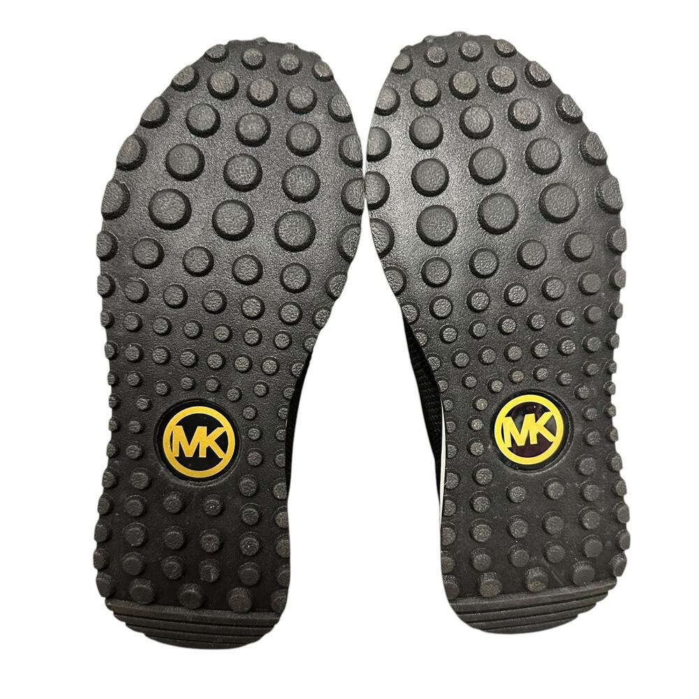 Michael Kors Women’s 5.5 Bodie Logo Tape Mesh Slip-On Trainer Shoes - Picture 6 of 9
